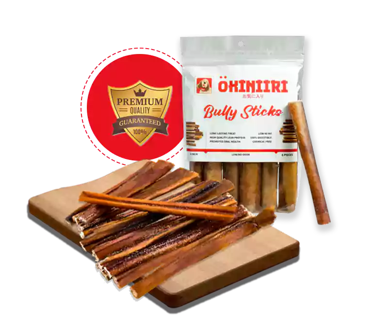 Best Natural 6-inch Bully Sticks for Dogs - OkiniiriPet