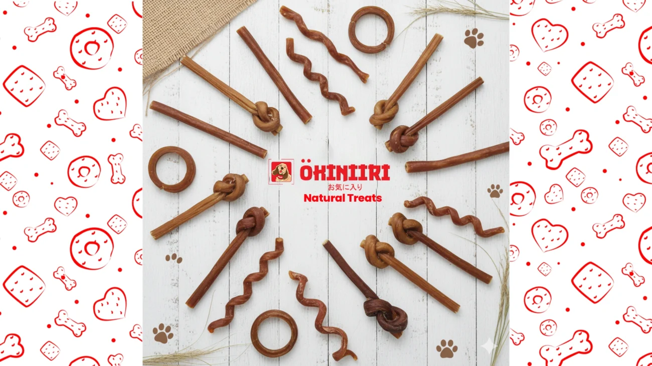 natural grass-fed bully sticks for puppies – safe chew sticks for small dogs and teething puppies