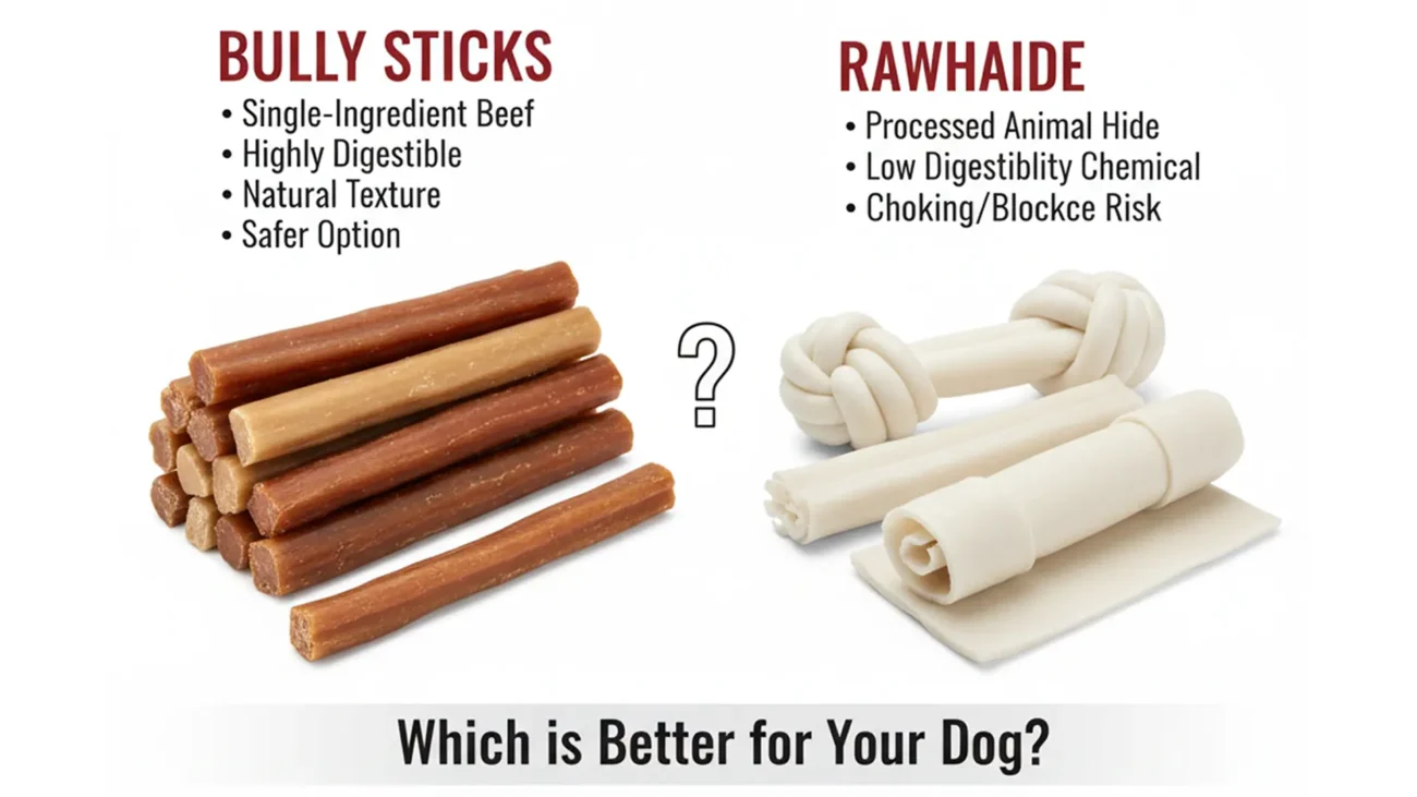 Bully Sticks vs Rawhide