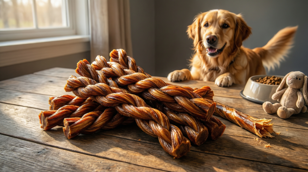 Why Braided Bully Sticks for Dogs Are So Popular