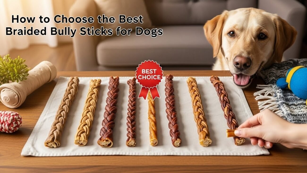 How to Choose the Best Braided Bully Sticks for Dogs